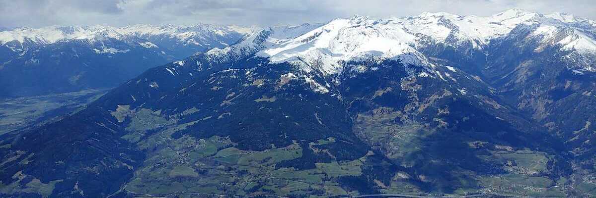 Flugwegposition um 11:18:47: Aufgenommen in der Nähe von Gemeinde Seeboden, Österreich in 2358 Meter